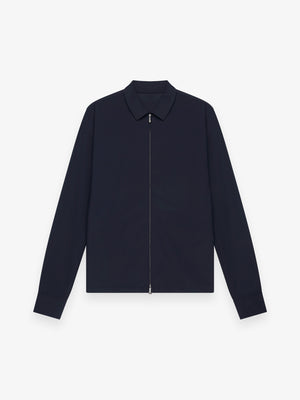 Tech Stretch Overshirt | Navy