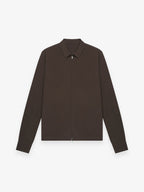 Tech Stretch Overshirt | Dark Brown
