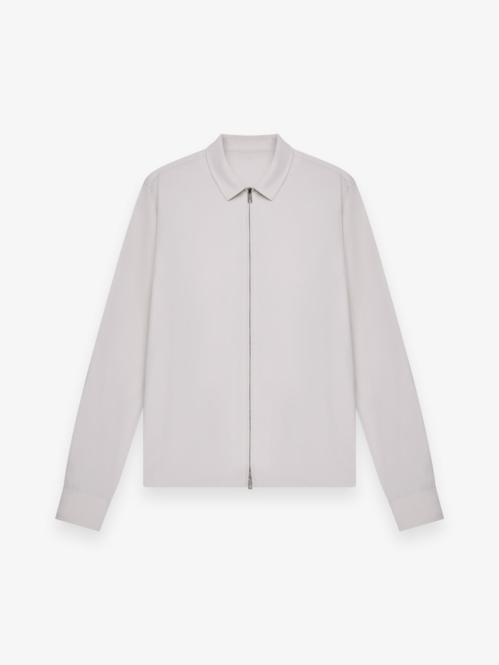 Tech Stretch Overshirt | Light Grey