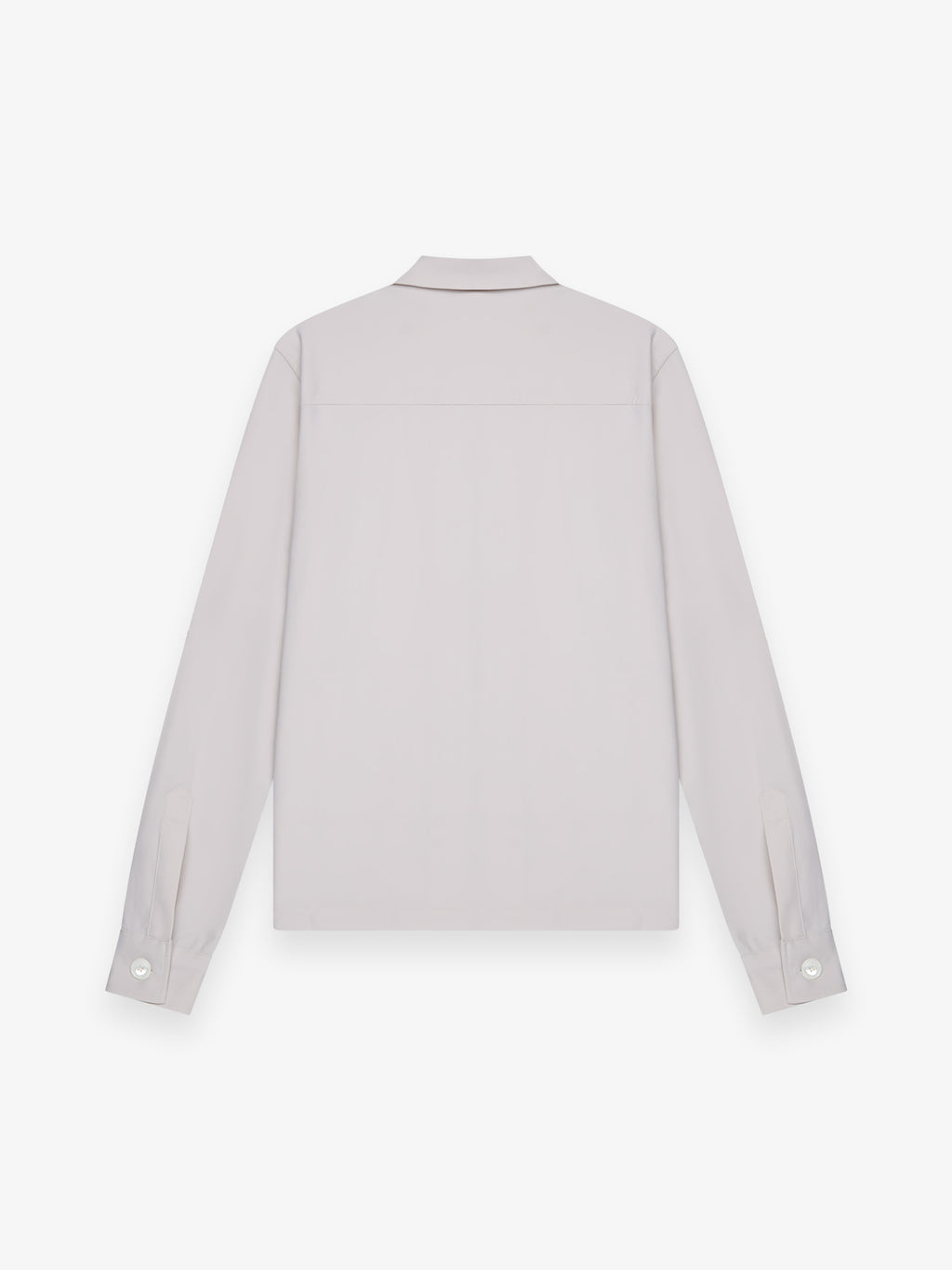 Tech Stretch Overshirt | Light Grey