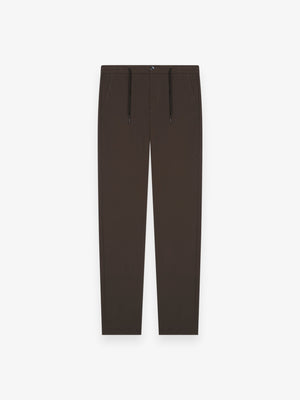 Pantaloni elasticizzati Tech | Marrone Scuro
