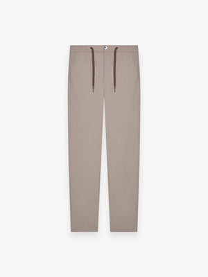 Pantaloni elasticizzati Tech | Beige Chiaro