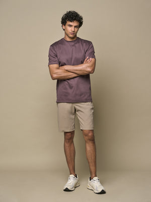 Tech Stretch Shorts | Beige Chiaro