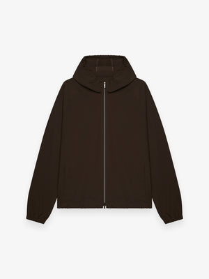 Tech Stretch Hooded Blouson | Dark Brown
