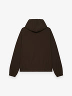 Giacca Tech Stretch con Cappuccio | Marrone Scuro