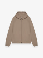 Giacca Tech Stretch con Cappuccio | Beige chiaro