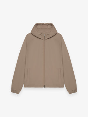 Tech Stretch Hooded Blouson | Light Beige