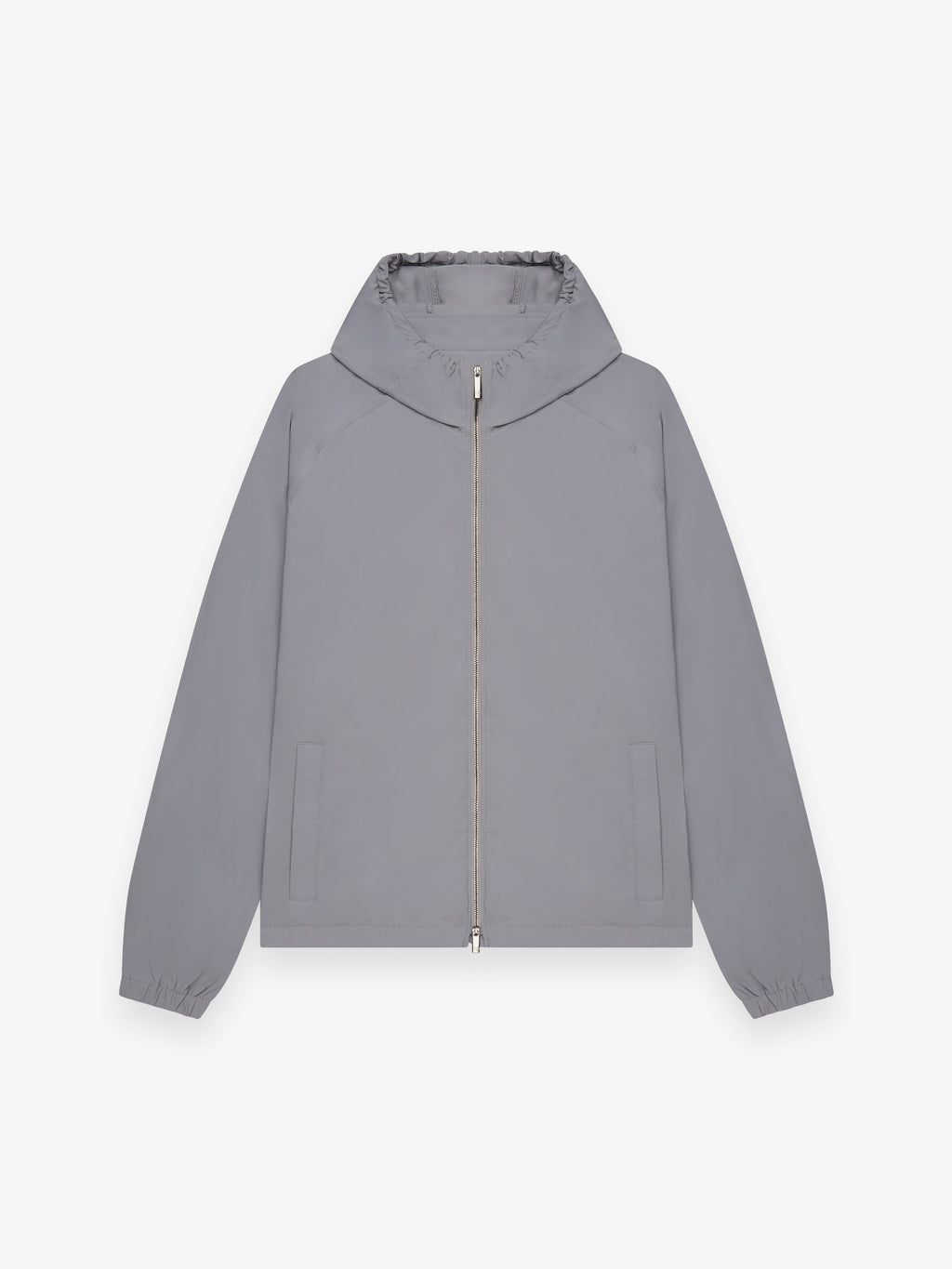 Giacca Tech Stretch con Cappuccio | Grigio medio