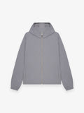 Giacca Tech Stretch con Cappuccio | Grigio medio