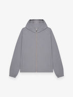 Giacca Tech Stretch con Cappuccio | Grigio medio