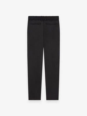 Pantaloni in flanella elasticizzata | Nero