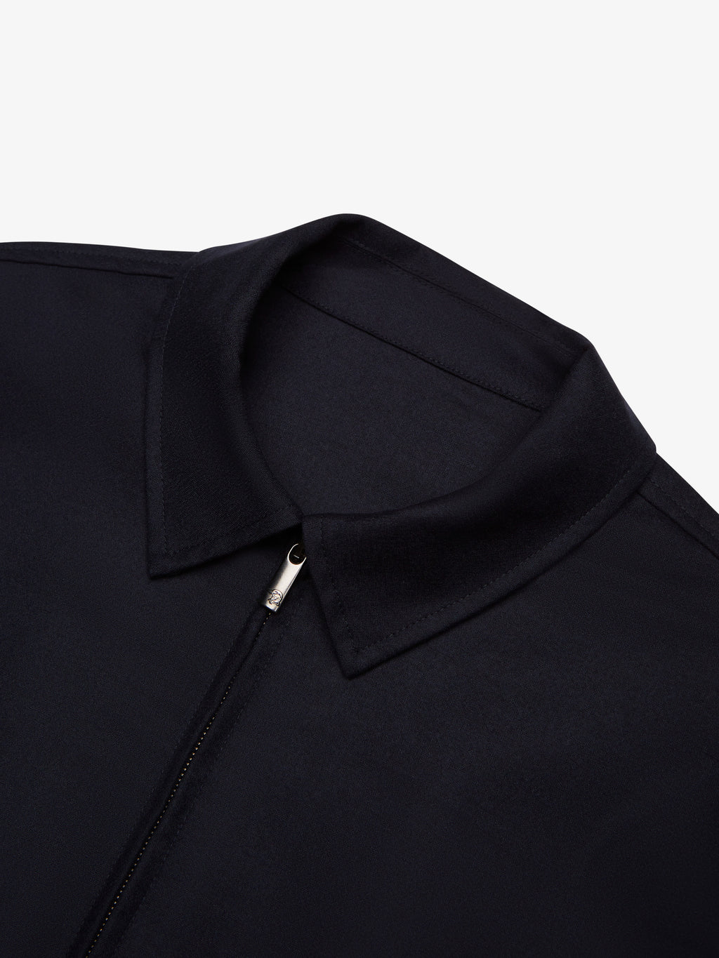 Flannel Stretch Overshirt | Dark Navy