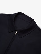 Flannel Stretch Overshirt | Dark Navy