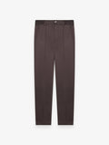 Supima Tapered Trousers | Asphalt
