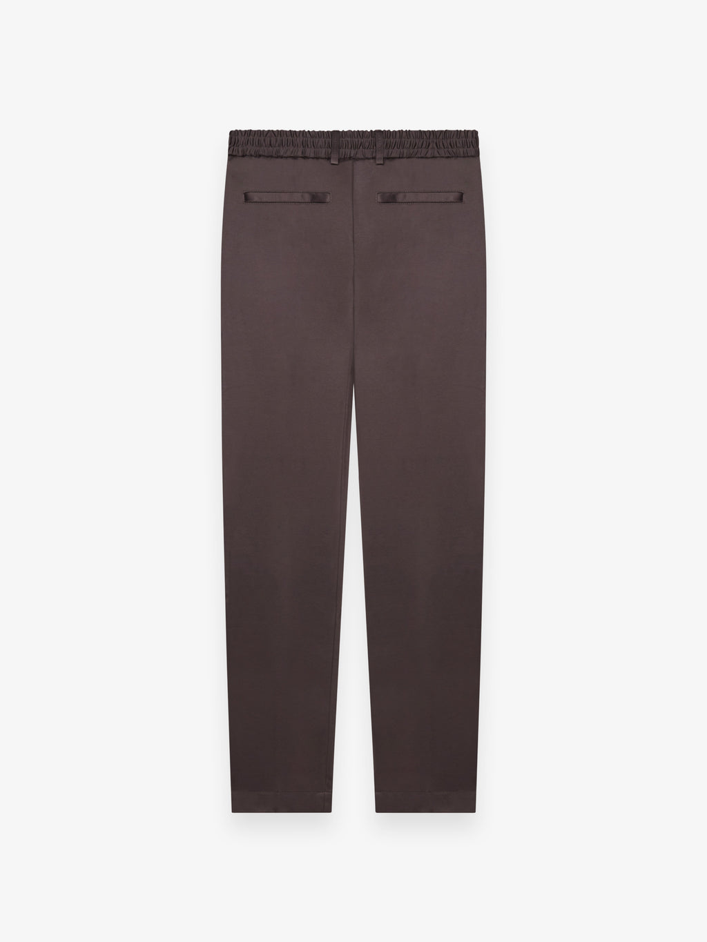 Supima Tapered Trousers | Asphalt