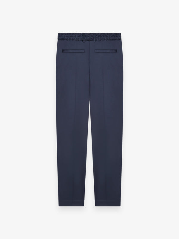 Heavy Supima Tapered Trousers | Navy