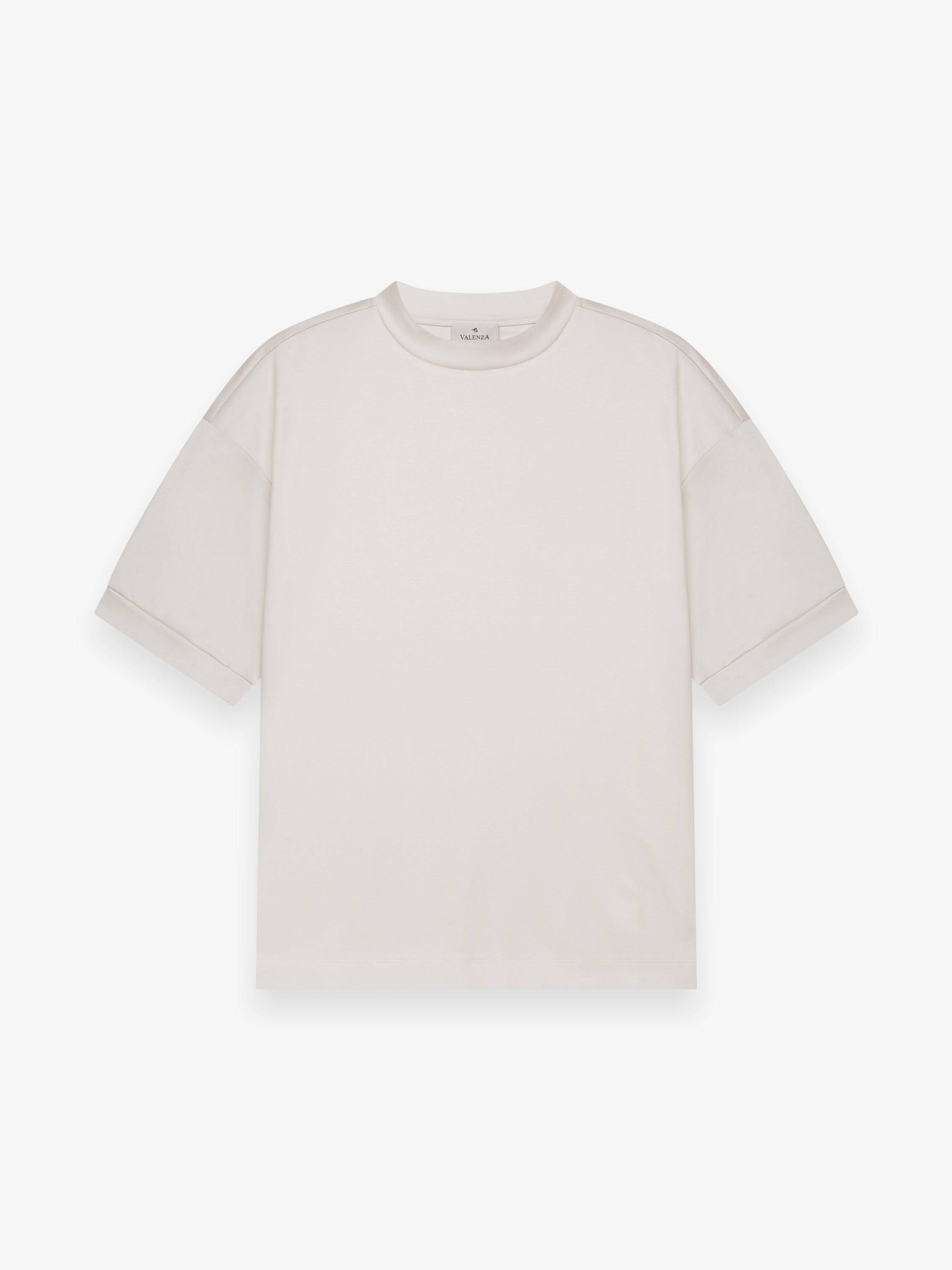 Heavy Supima Oversized T-Shirt | Pearl Grey