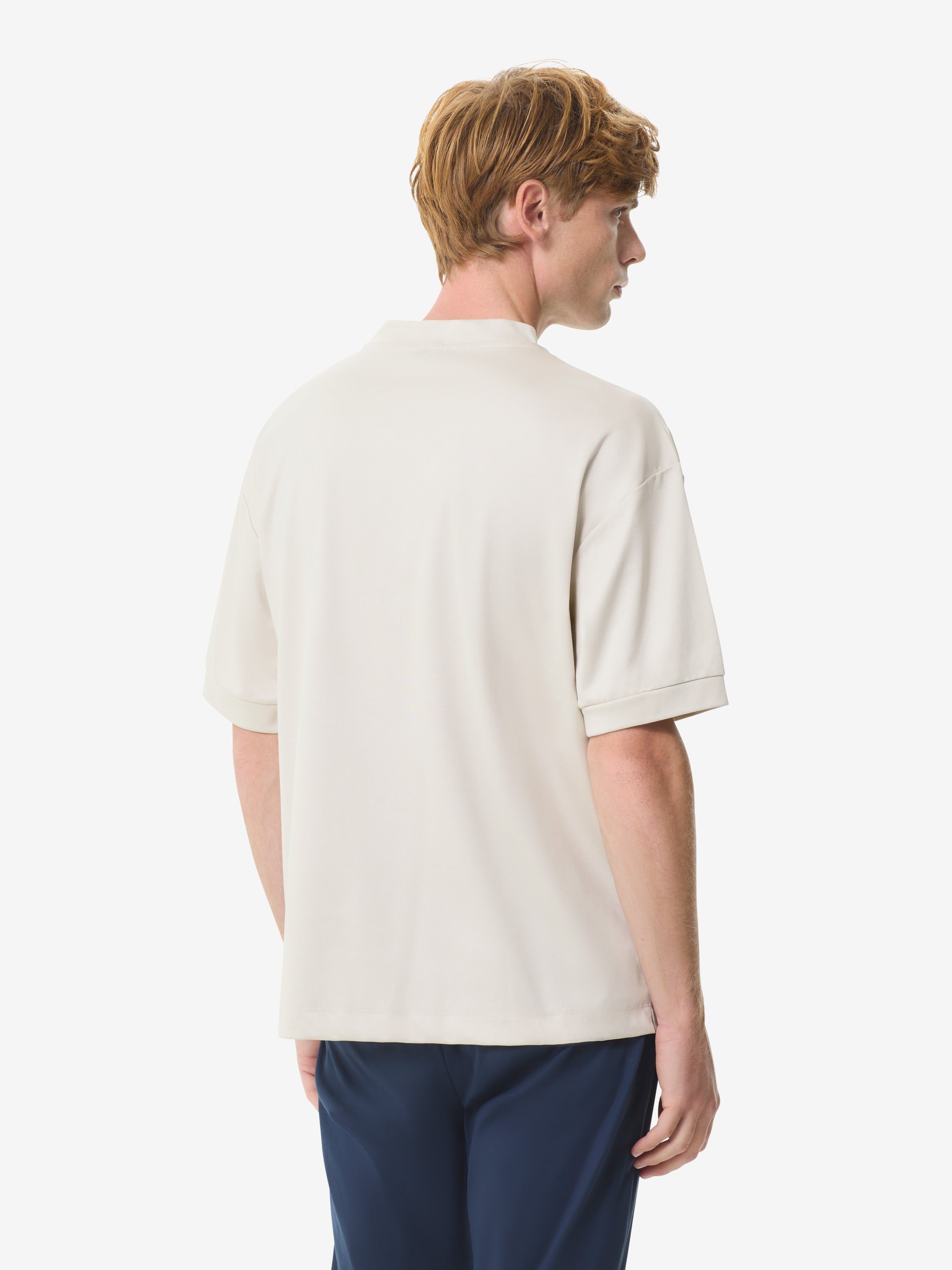 Heavy Supima Oversized T-Shirt | Pearl Grey