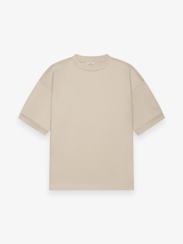 Heavy Supima Oversized T-Shirt | Beige