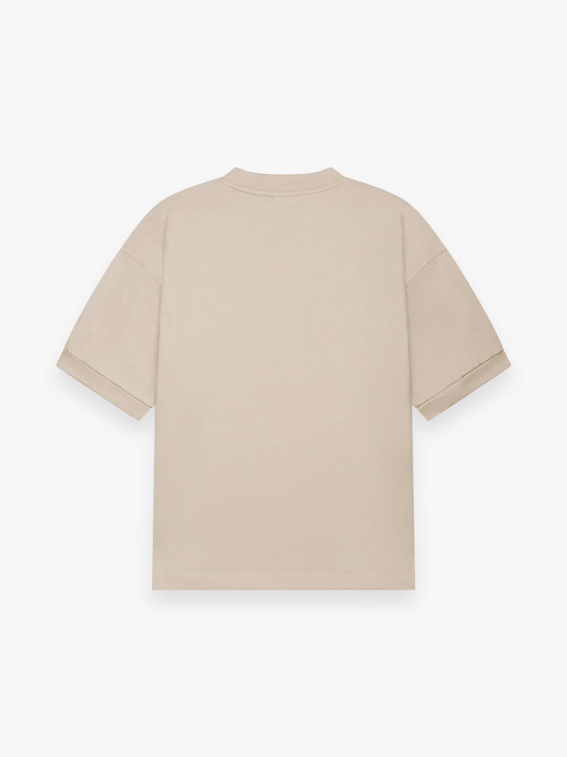 Heavy Supima Oversized T-Shirt | Beige