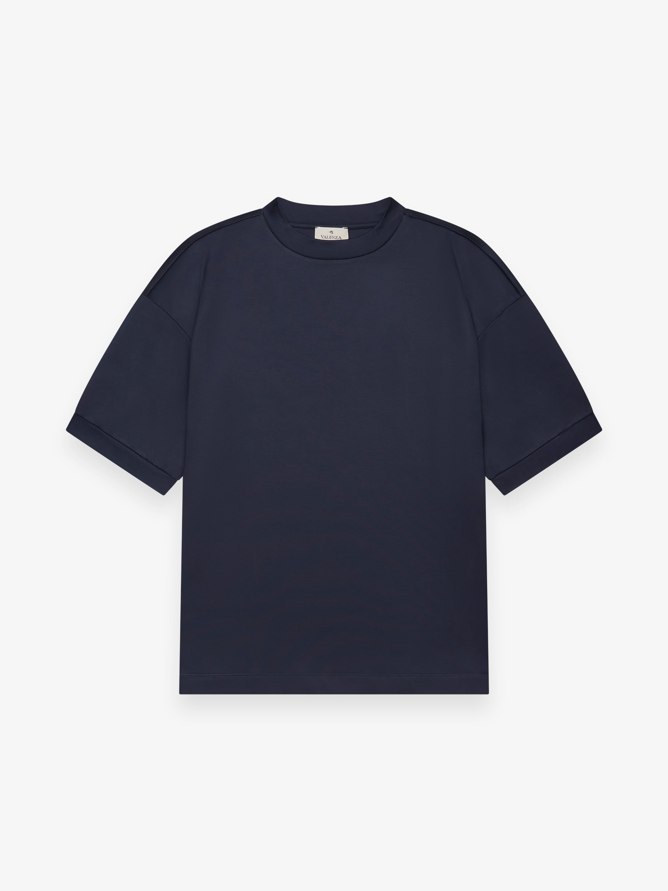 Heavy Supima Oversized T-Shirt | Navy