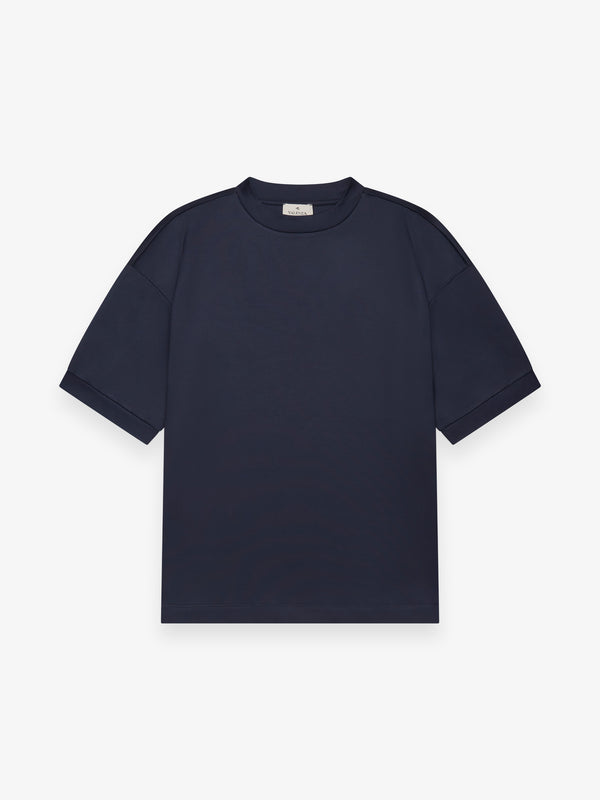 Heavy Supima Oversized T-Shirt | Navy