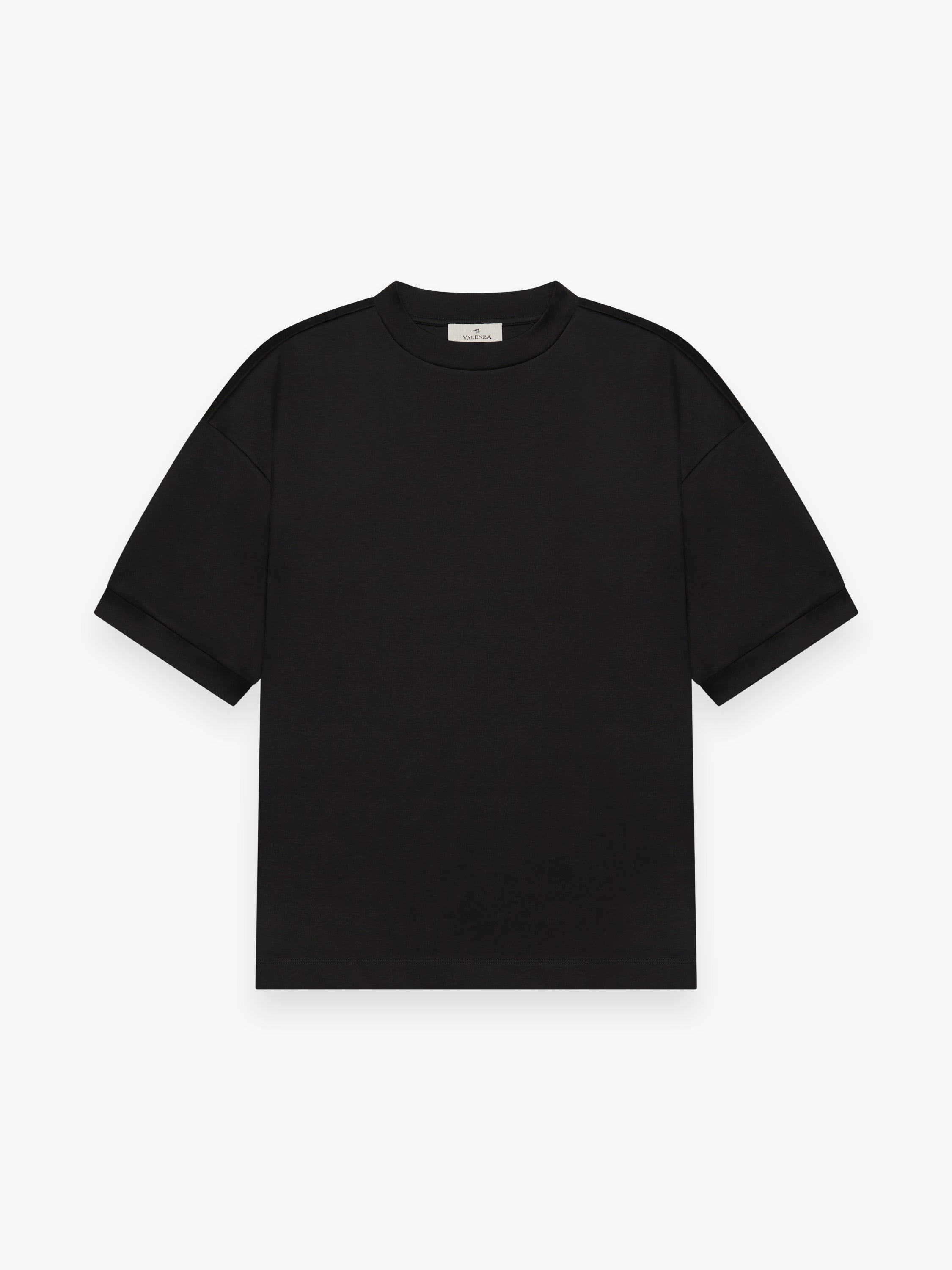 Heavy Supima Oversized T-Shirt | Noir