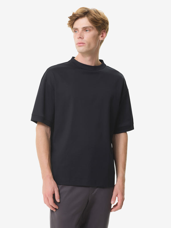 Heavy Supima Oversized T-Shirt | Black