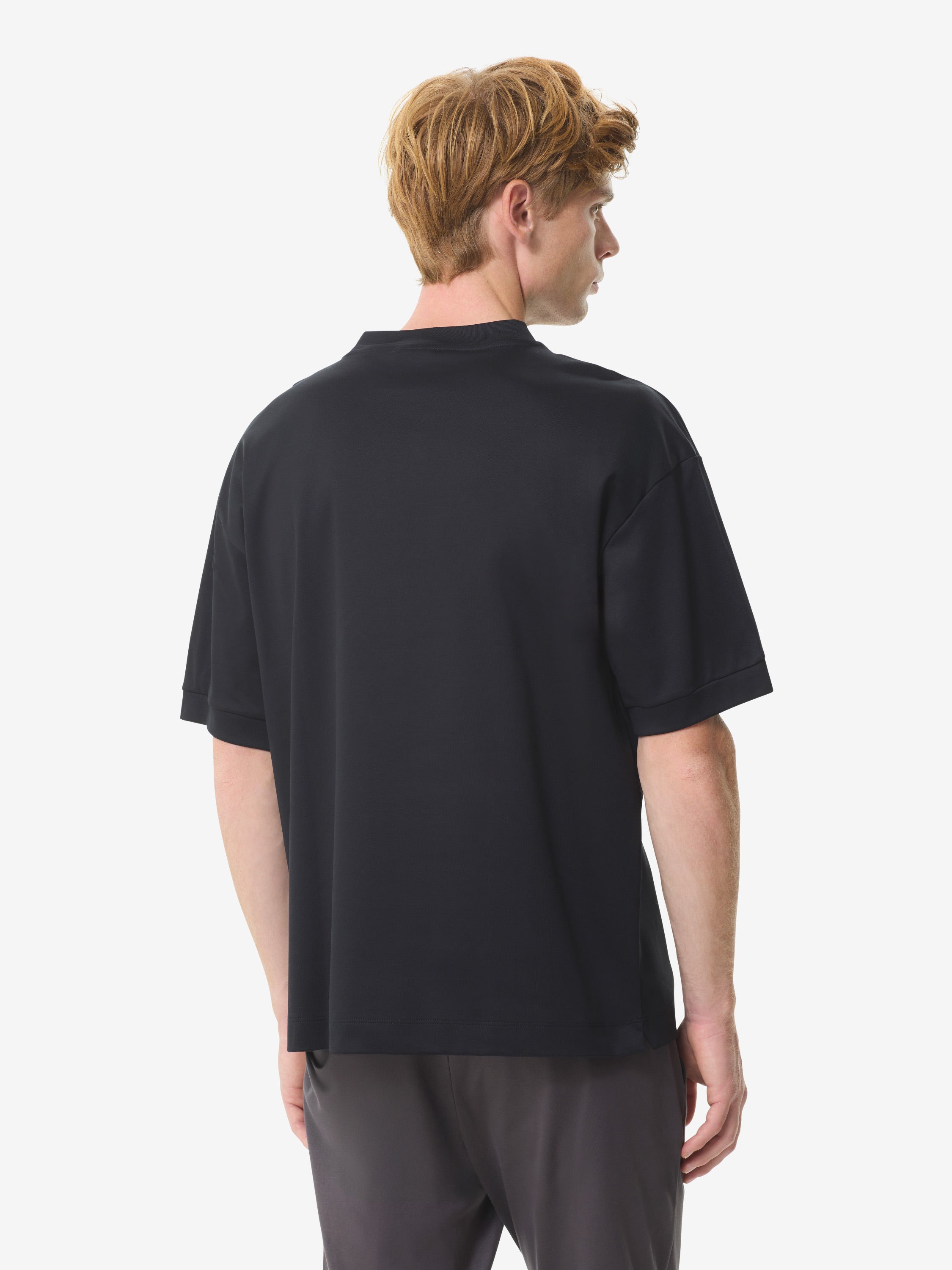 Heavy Supima Oversized T-Shirt | Noir
