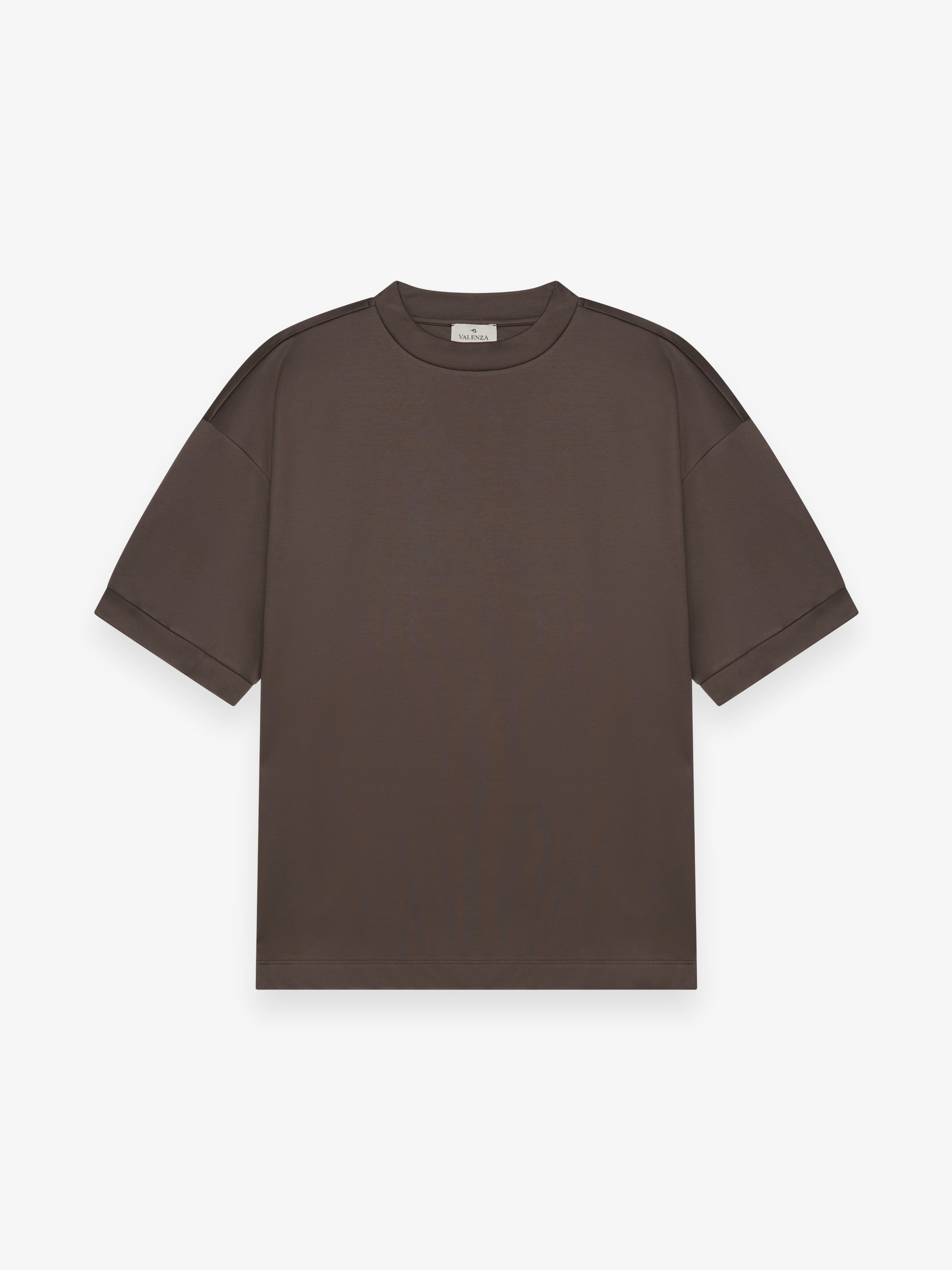 Heavy Supima Oversized T-Shirt | Ebony Brown