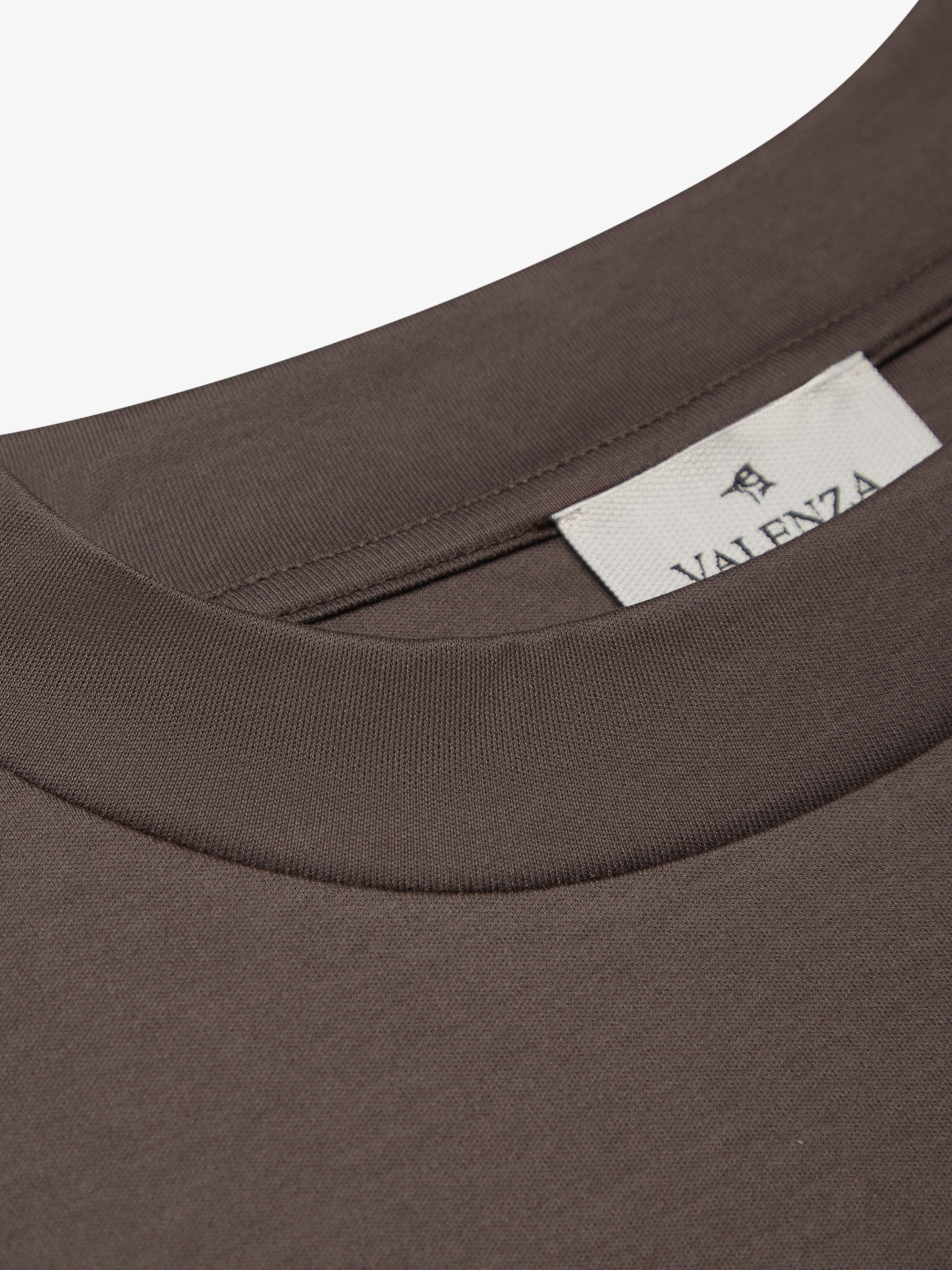 Heavy Supima Oversized T-Shirt | Ebony Brown