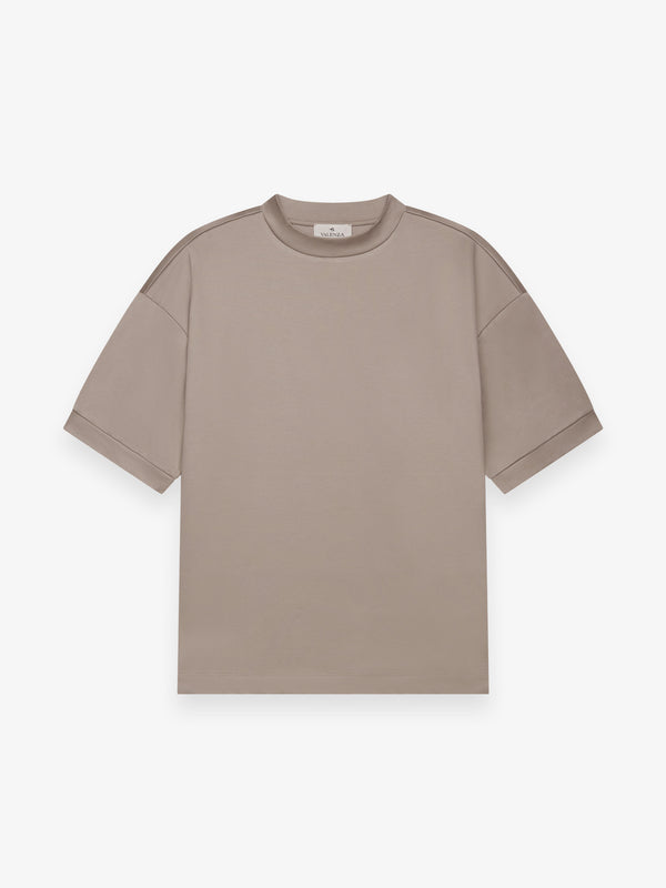 Heavy Supima Oversized T-Shirt | Lead Grey