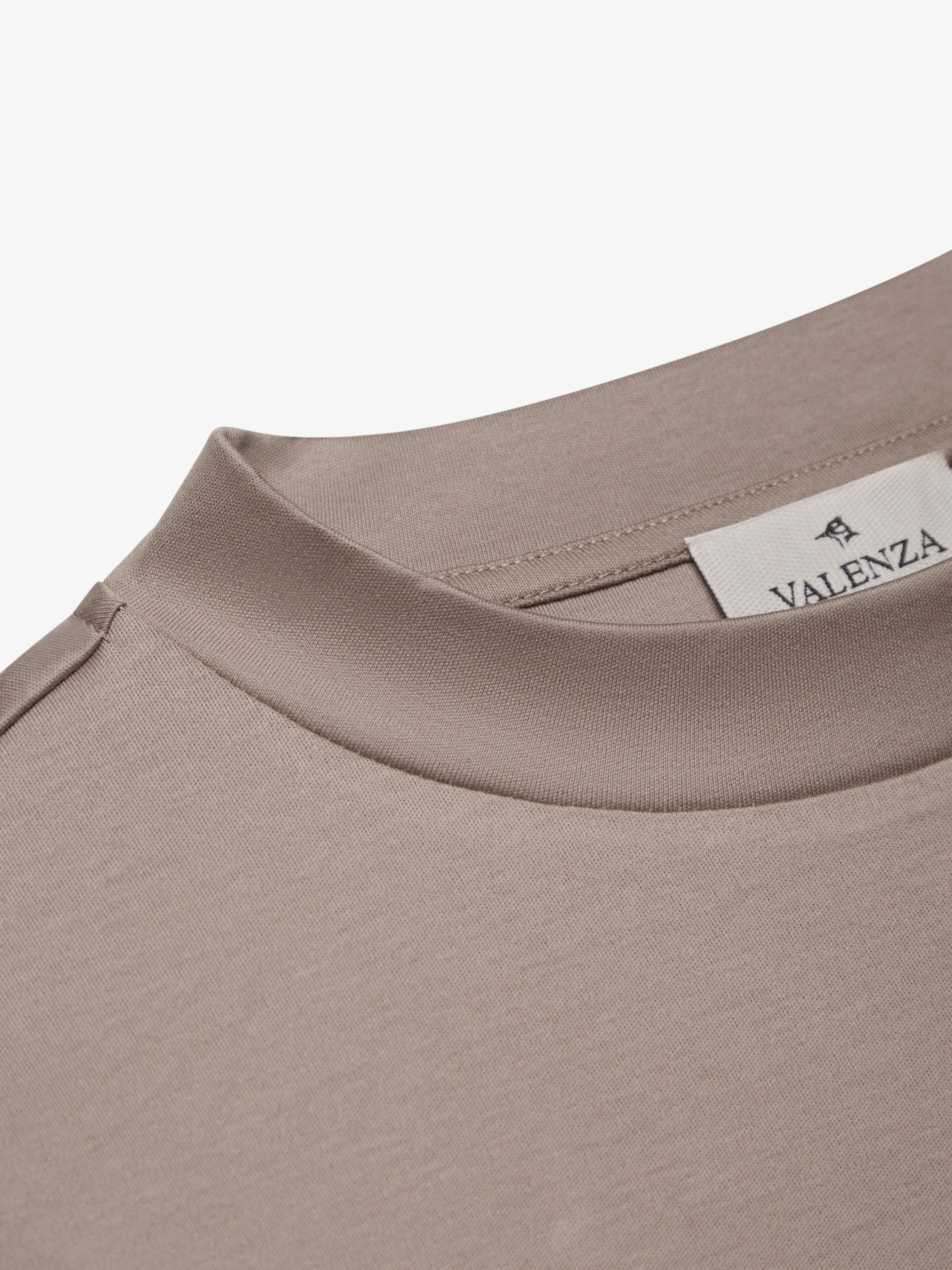 Heavy Supima Oversized T-Shirt | Lead Grey