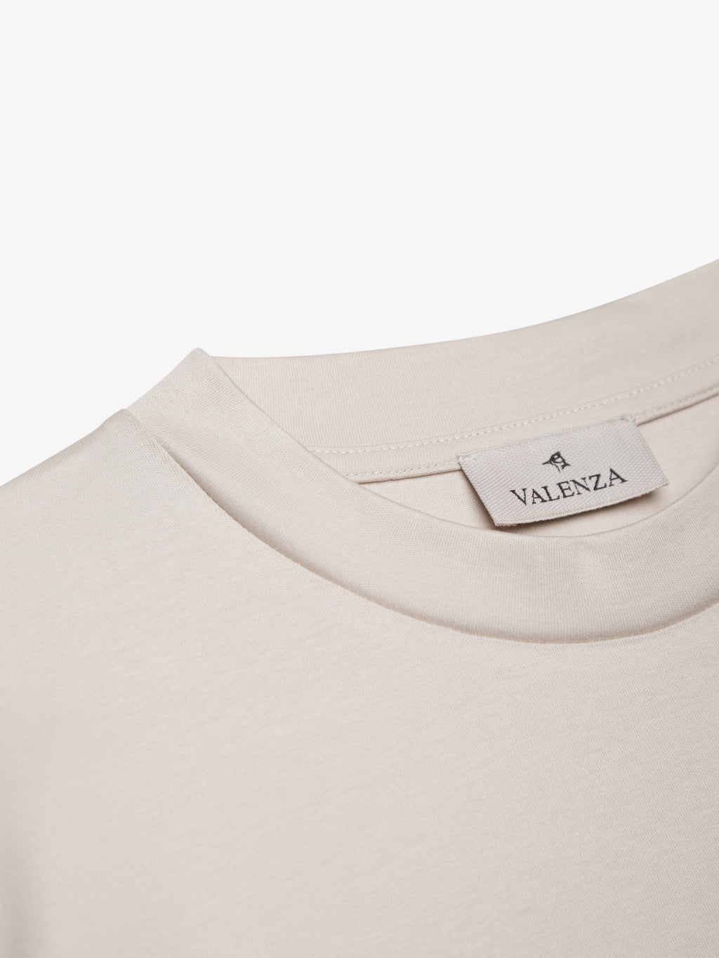 Schwerer Supima-Pullover | Perlgrau