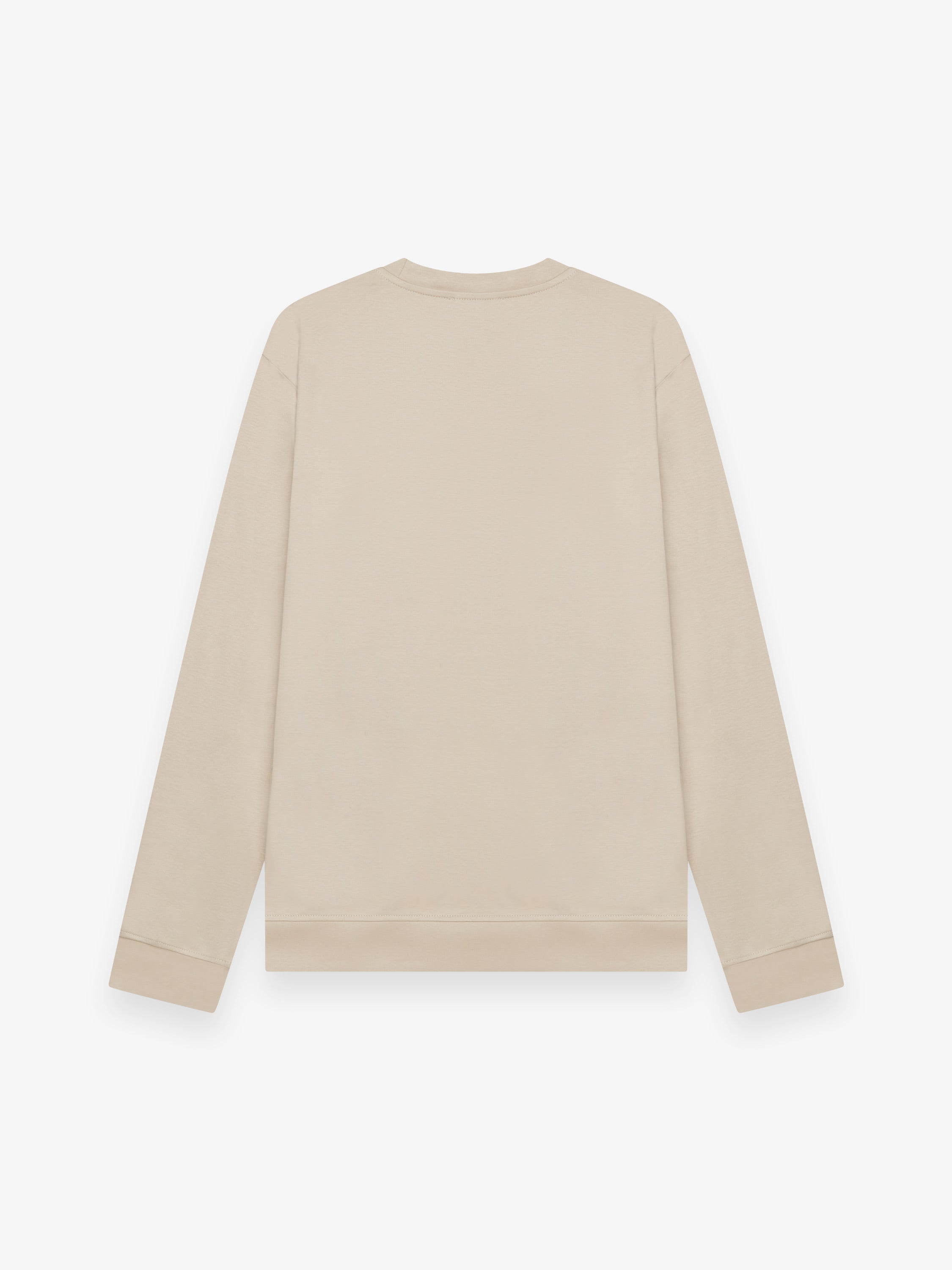 Pull épais en soie Supima | Beige
