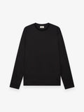 Heavy Supima Sweater | Black