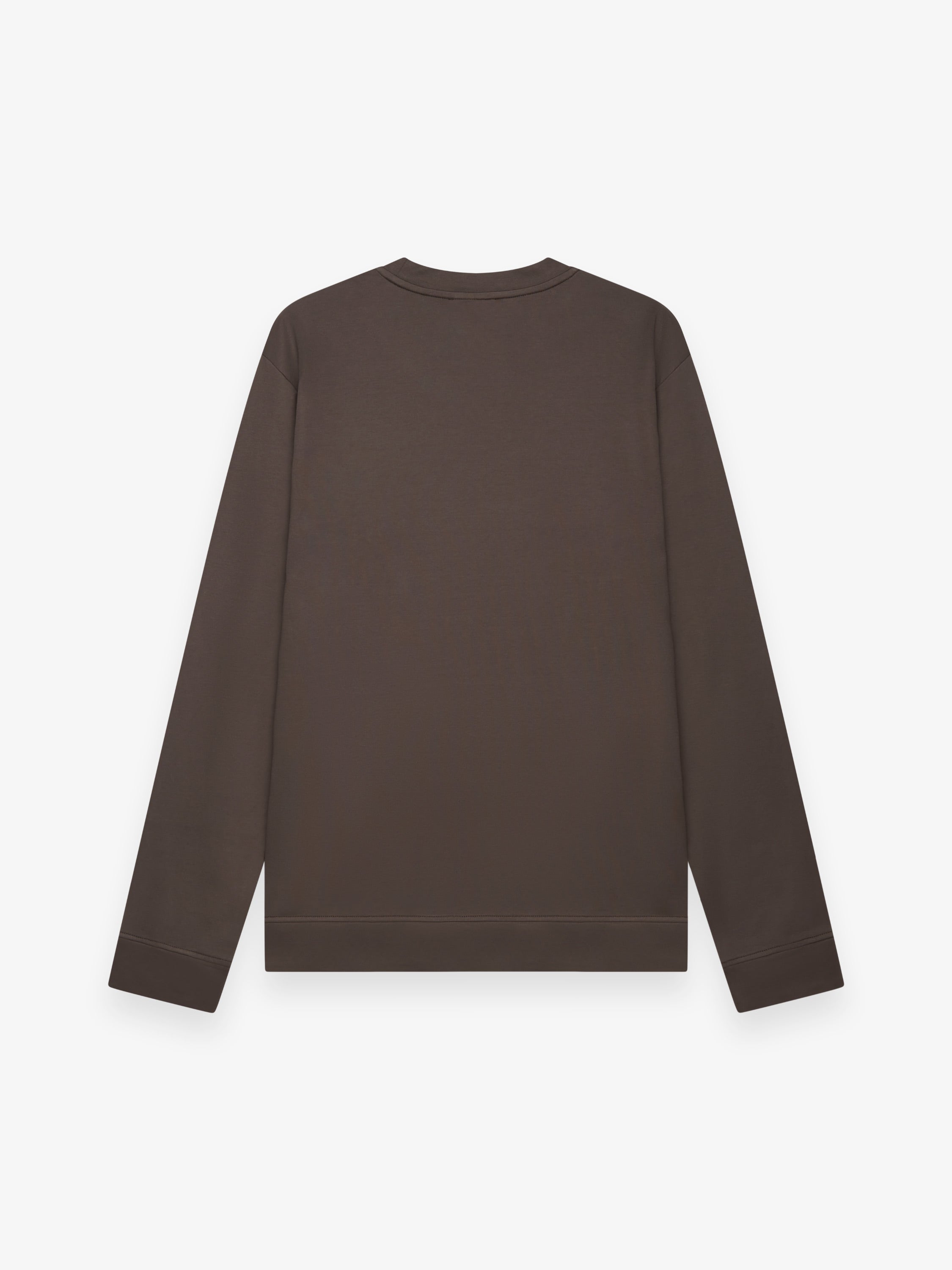 Heavy Supima Sweater | Ebony Brown