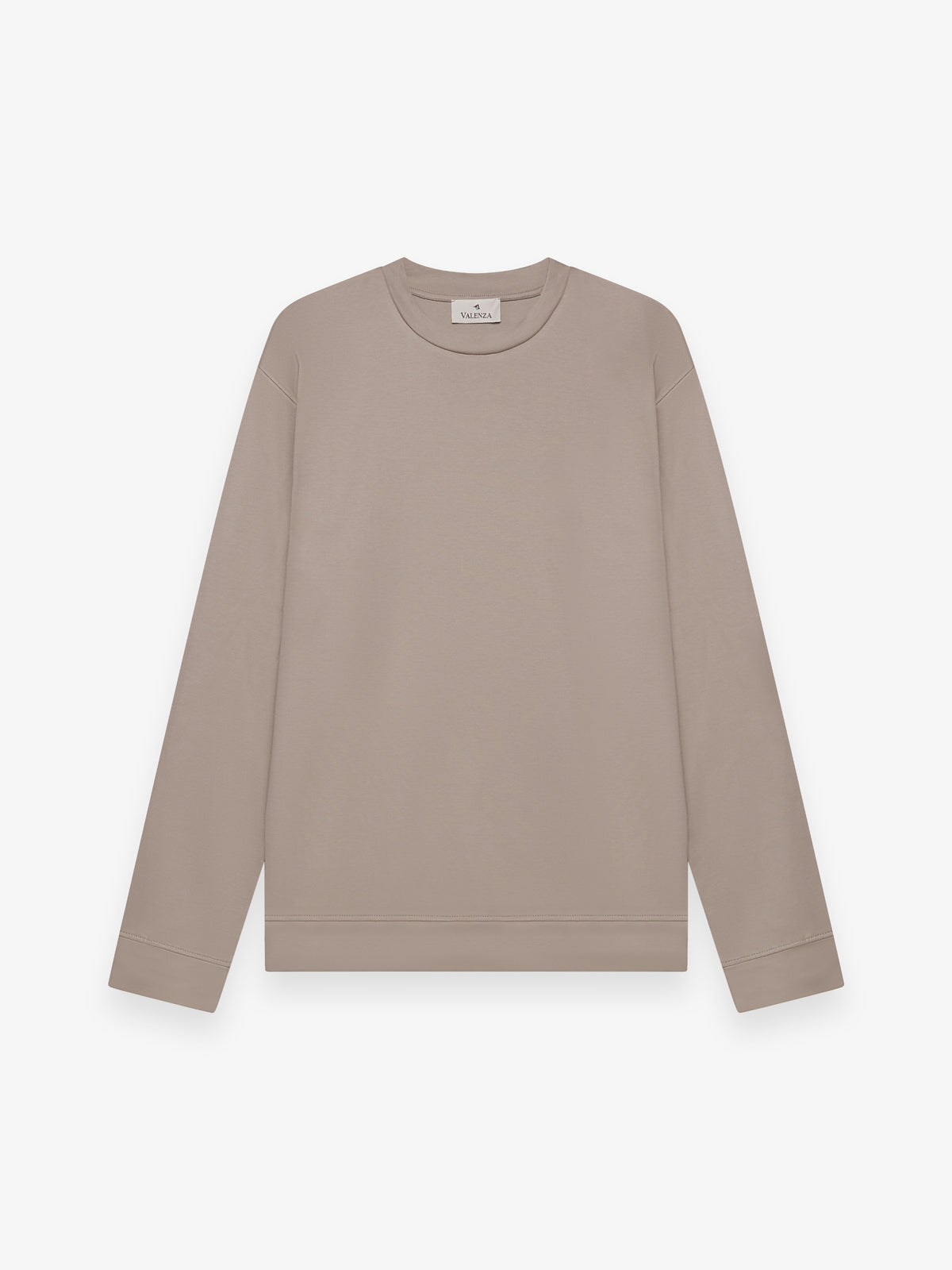Heavy Supima Sweater | Lead Grey