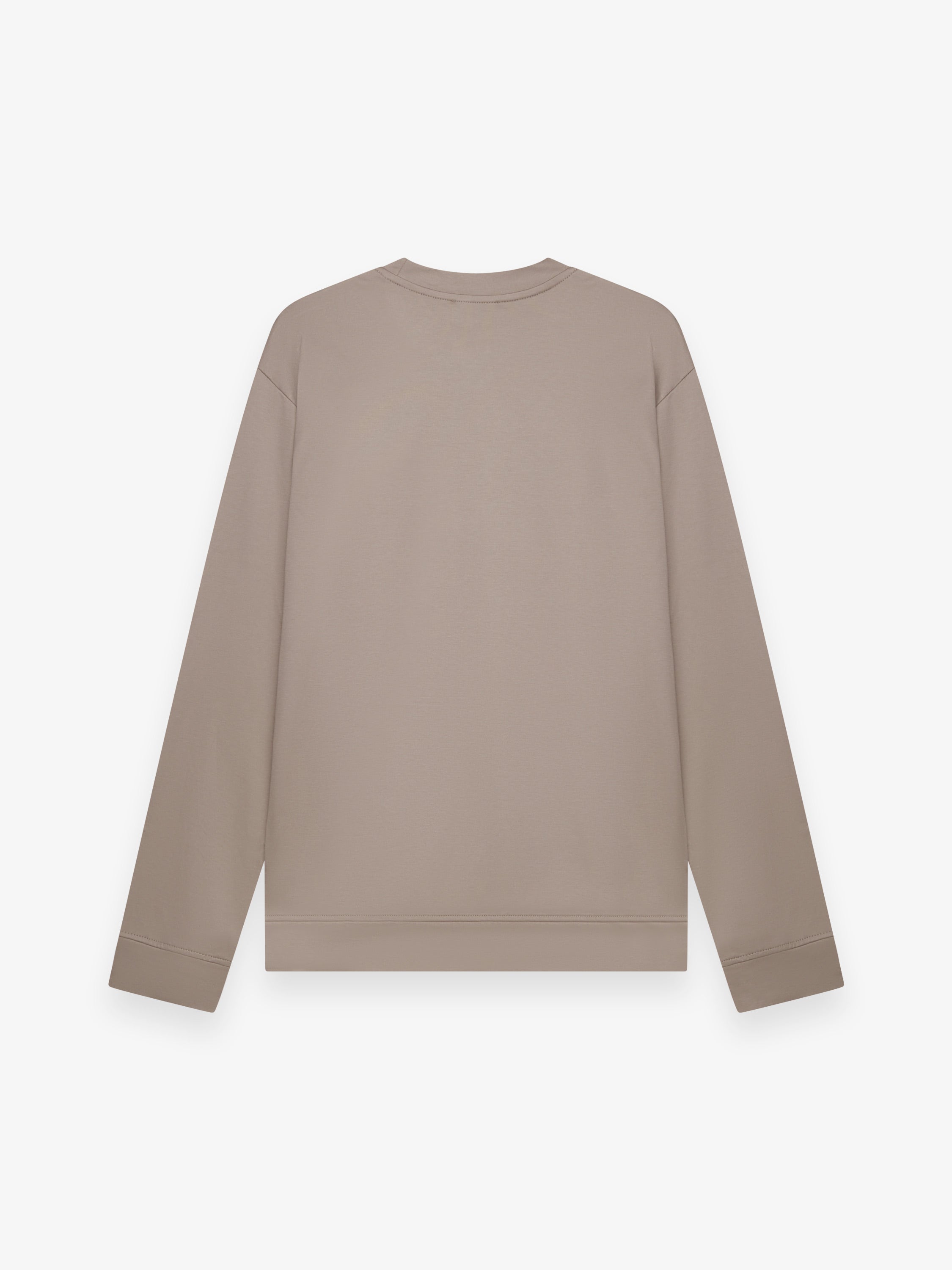 Heavy Supima Sweater | Lead Grey