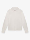 Heavy Supima Overshirt | Pearl Grey