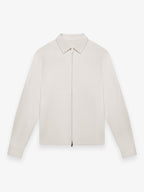 Heavy Supima Overshirt | Pearl Grey