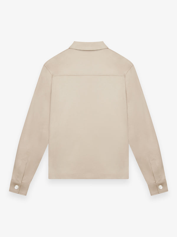 Zwaar Supima Overshirt | Beige