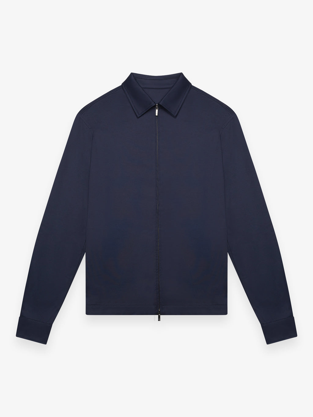 Heavy Supima Overshirt | Navy