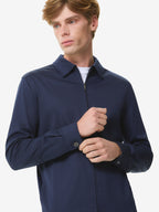 Heavy Supima Overshirt | Navy