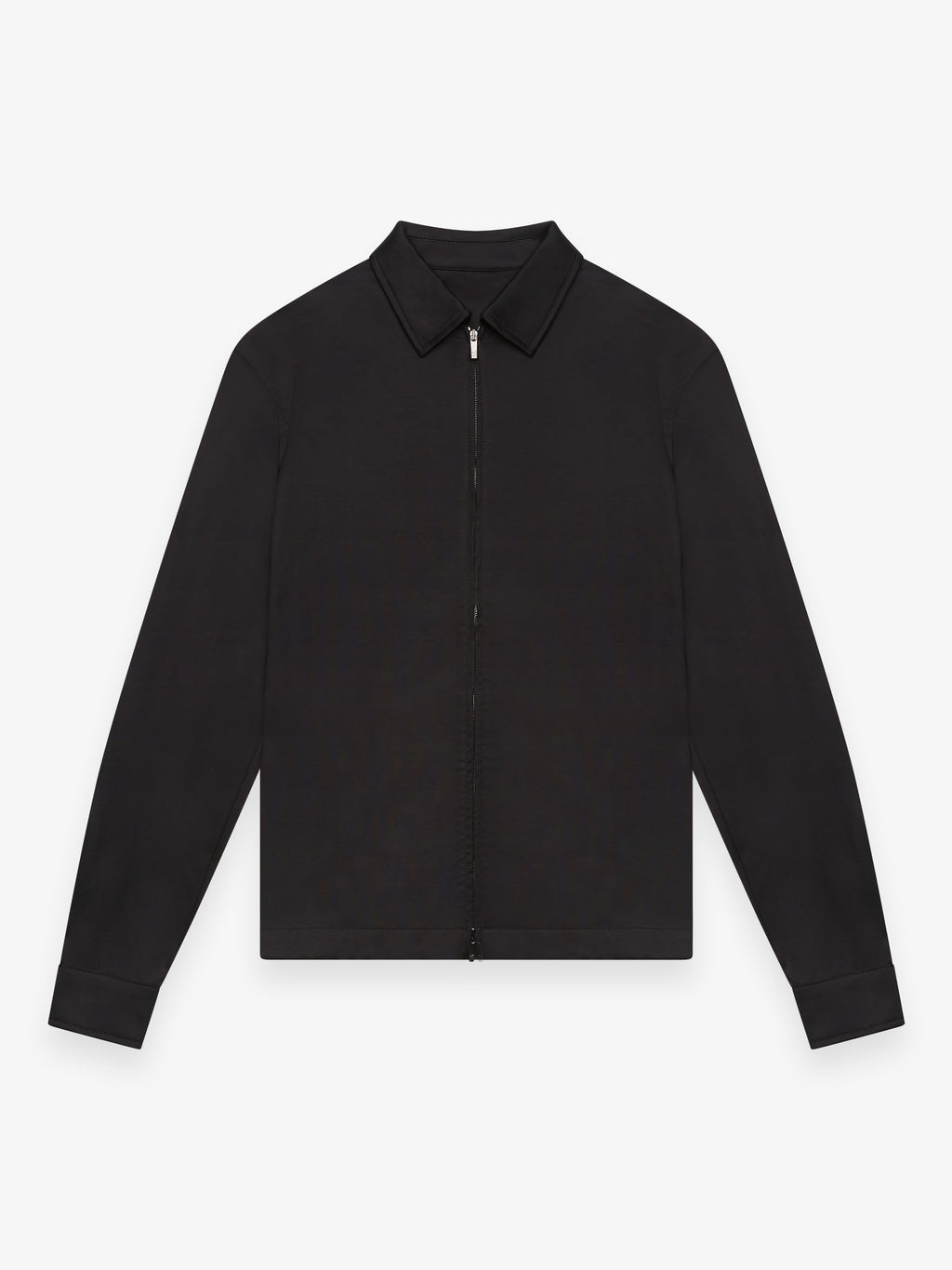 Heavy Supima Overshirt | Black
