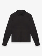 Heavy Supima Overshirt | Black