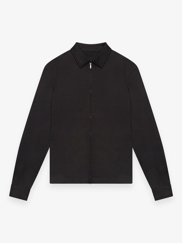 Zwaar Supima Overshirt | Zwart