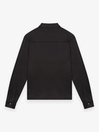 Heavy Supima Overshirt | Black