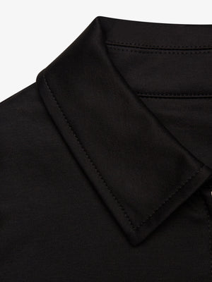 Heavy Supima Overshirt | Black