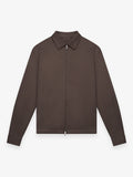 Heavy Supima Overshirt | Ebony Brown